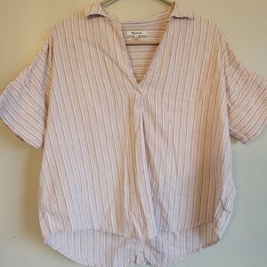 Madewell Short Sleeve Boxy Top